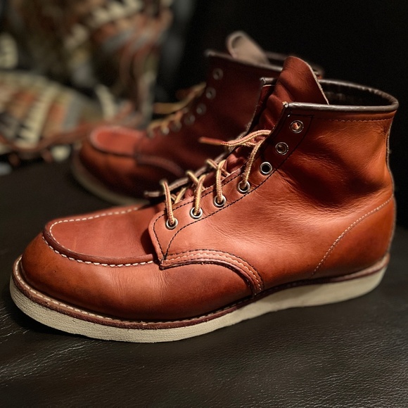 Red Wing Classic Moc in Oro Legacy Leather (Style 875) - Picture 1 of 7